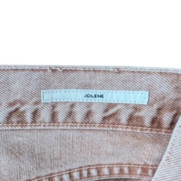 Citizens of Humanity Jolene High Rise Ankle Straight Leg Jean Rosewater Women 32 - Picture 9 of 12